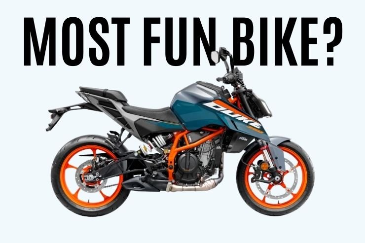 KTM 390 Duke most fun bike in India