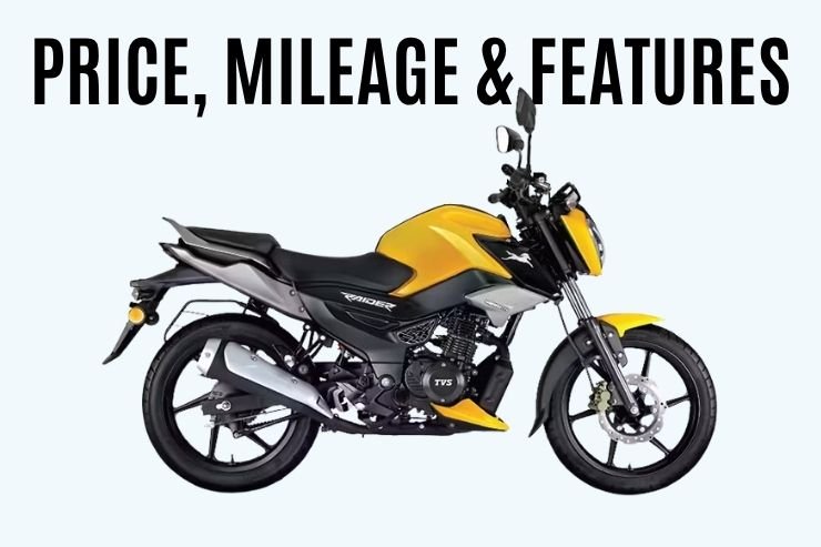 tvs raider 125 price mileage