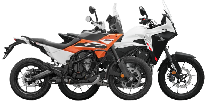 KTM 390 Adventure vs Honda NX500