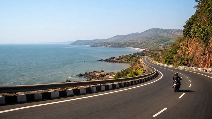 best bike riding routes in india