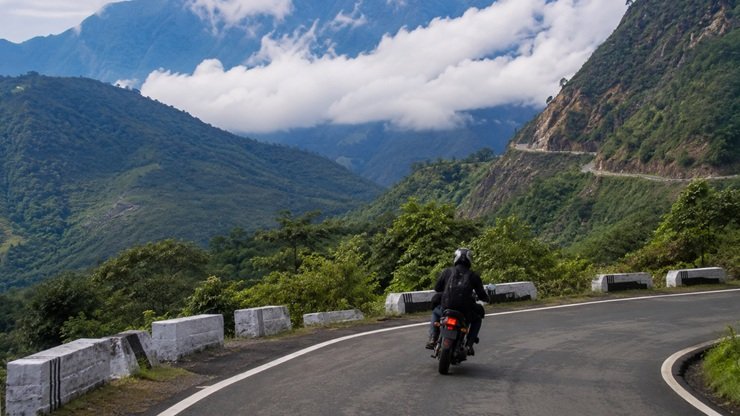 best roads for bike ride in india