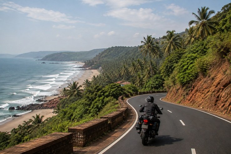 best bike rides from pune Pune to Goa