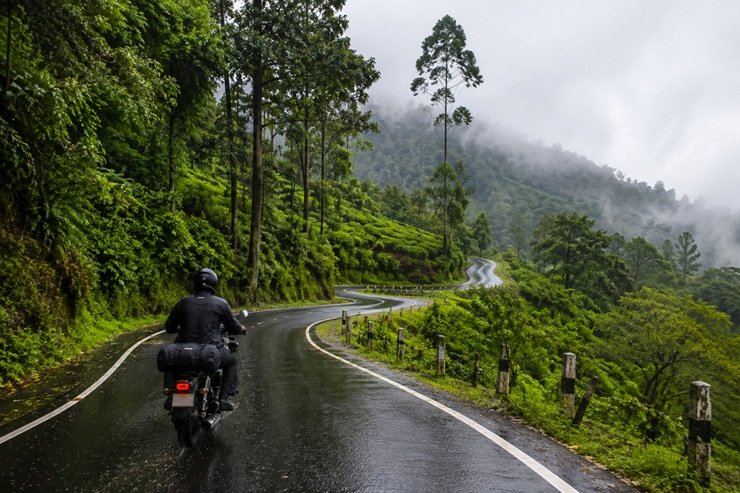 monsoon bike ride kerala Wayanad