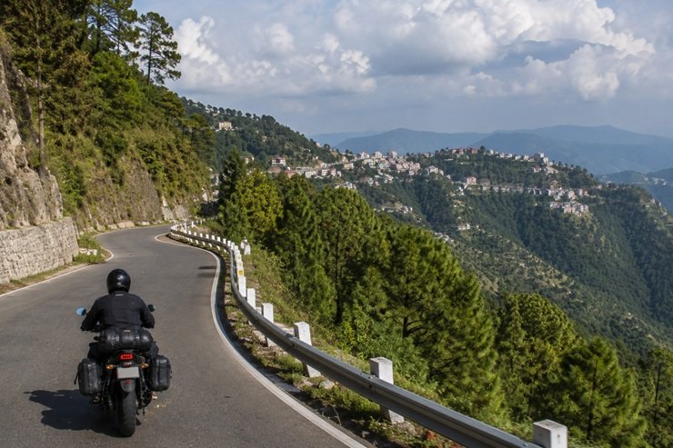 weekend bike trips from delhi Delhi to Mussoorie
